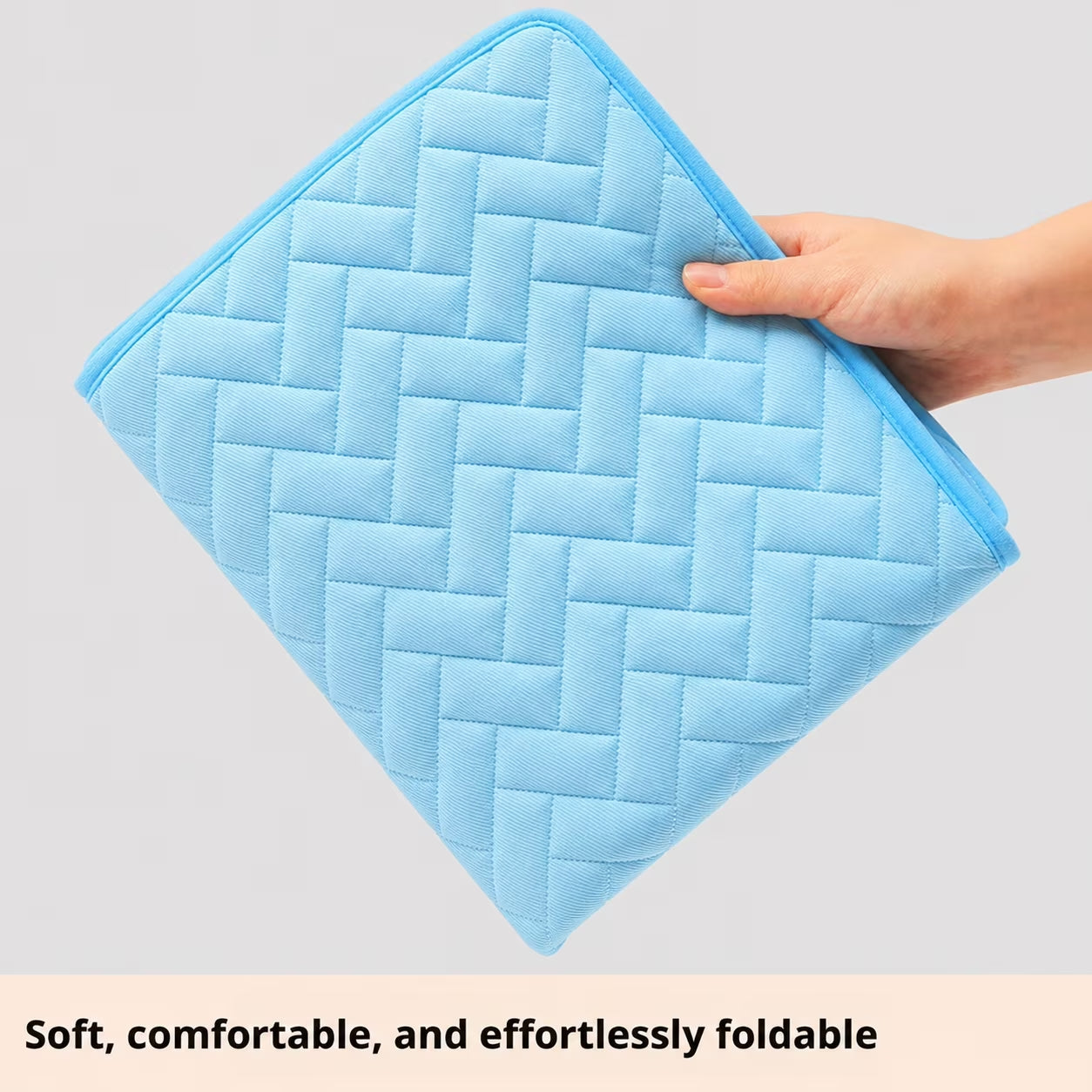 Dog Cooling Mat, Self Cooling Pet Pad Pressure Activated Gel, No Freezing Required Cooling Pad for Dogs and Cats, Portable Cooling Mat for Indoor, Outdoor & Car Use
